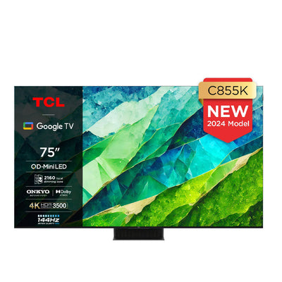 TCL 75C855K 75" 4K UHD QD-Mini LED TV