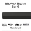 Sony BRAVIA Theatre Bar 9 Soundbar HT-A9000