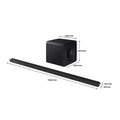 Samsung HW-S800D Ultra Slim 3.1.2ch Lifestyle Soundbar with Subwoofer