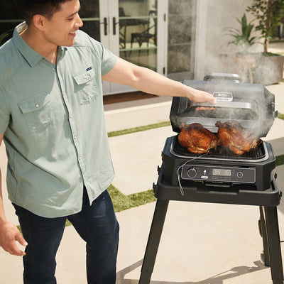 Ninja Woodfire Pro XL Electric BBQ Grill Smoker OG850UK