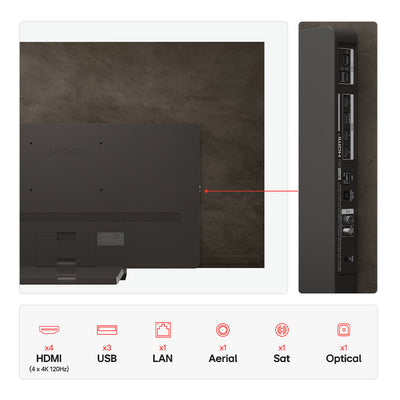LG OLED48C56LB 48" 4K OLED TV