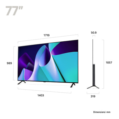 LG OLED77B42LA 77" 4K OLED TV