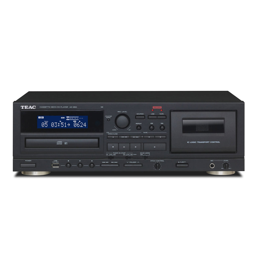 Teac AD-850-SE CD / Cassette-player with USB