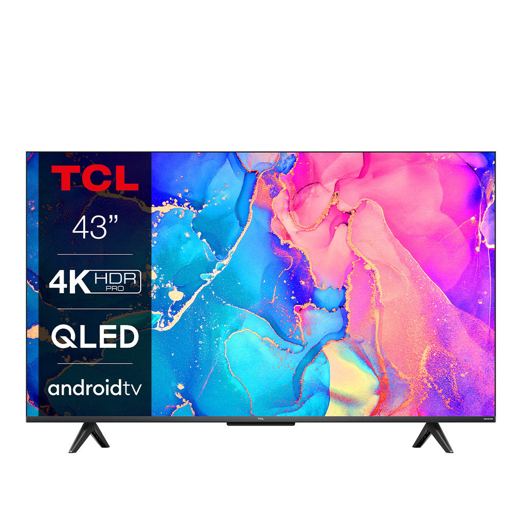 SMART TV TCL 50C635 50  4K UHD QLED HDR 10 PLUS ANDROID GOOGLE TV